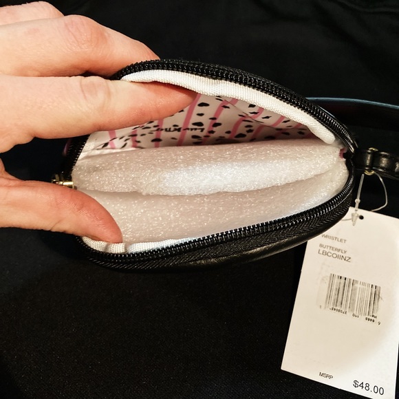 BETSEY JOHNSON Rainbow Butterfly Wristlet - Picture 3 of 3